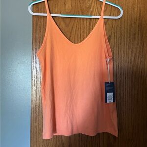 Orange Sleeveless Top